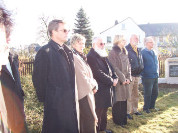 Gedenkfeier und Denkmalneuweihe am 13. November 2005