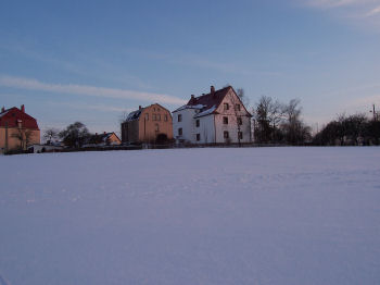 Sonnenuntergang in Irchwitz Februar 2006