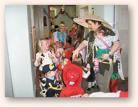 Fasching im Kindergarten 2006