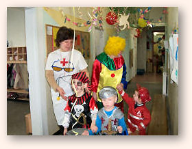 Fasching im Kindergarten 2006