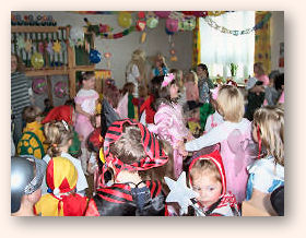 Fasching im Kindergarten 2006