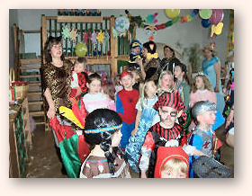 Fasching im Kindergarten 2006