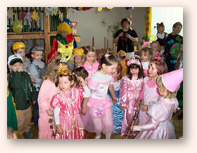 Fasching im Kindergarten 2006