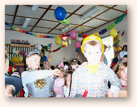 Fasching im Kindergarten 2006