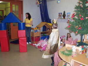 Weihnachtsfeier im Kindergarten Kunterbunt 2006