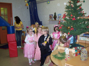 Weihnachtsfeier im Kindergarten Kunterbunt 2006