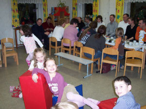 Weihnachtsfeier im Kindergarten Kunterbunt 2006