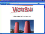 Besteigung des Wertbauturms am 09.11.2005