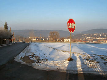 Ausflug zur Idahhe im Januar 2006