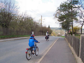 Radtour nach Waldhaus am 1. Mai 2006