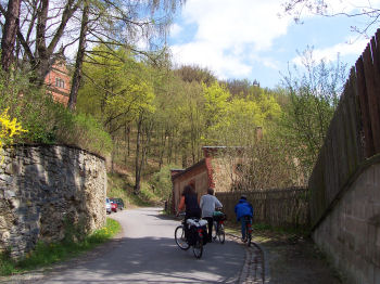 Radtour nach Waldhaus am 1. Mai 2006