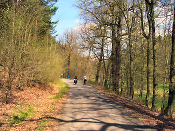 Radtour nach Waldhaus am 1. Mai 2006