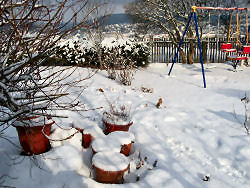 Der Garten im März 2006