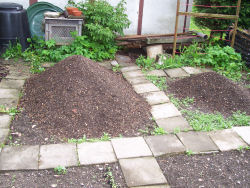 Der Garten im Mai 2006