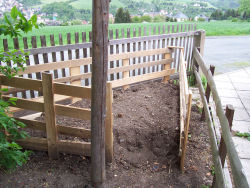 Der Garten im Mai 2006