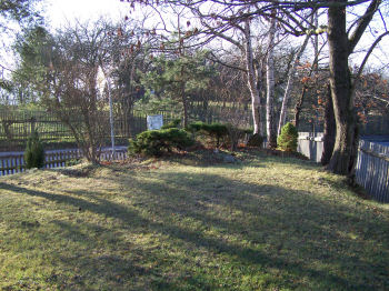 Der Garten im Dezember 2006