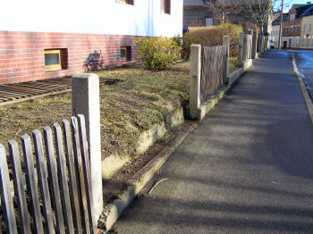 Der Garten im Januar 2007