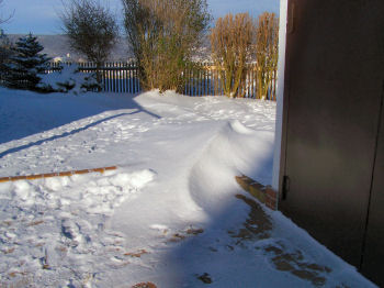 Der Garten im Januar 2007