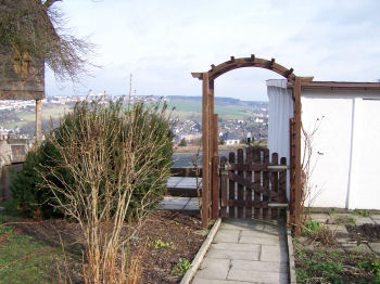 Der Garten im Februar 2007