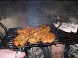 Nackensteaks mit Ahornsirup
