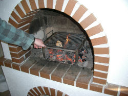 Einweihung des Grillkamineinsatzes am 02. Juni 2006