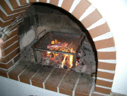 Einweihung des Grillkamineinsatzes am 02. Juni 2006
