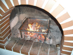Einweihung des Grillkamineinsatzes am 02. Juni 2006