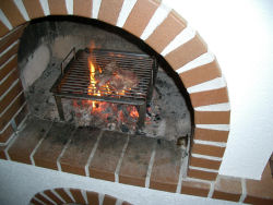 Einweihung des Grillkamineinsatzes am 02. Juni 2006