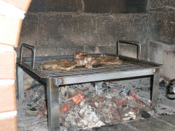 Einweihung des Grillkamineinsatzes am 02. Juni 2006