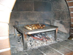 Einweihung des Grillkamineinsatzes am 02. Juni 2006