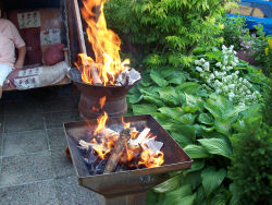 Rostbrätelgrillen