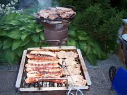 Rostbrätelgrillen