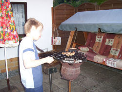Rostbrätelgrillen