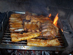 Rippchengrillen am 07.07.2006