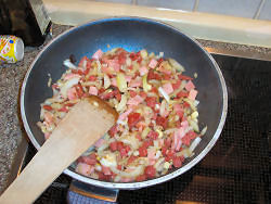 Schinken- Salami- Baguettes