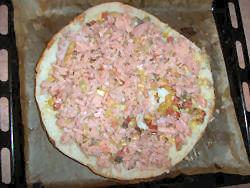 Schinken- Salami- Baguettes