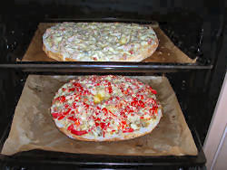Schinken- Salami- Baguettes