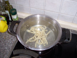 Nudeln mit Ketchup selbstgemacht