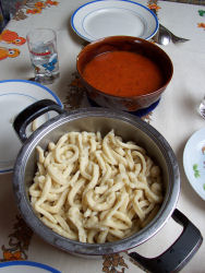 Nudeln mit Ketchup selbstgemacht